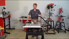 Настольная циркулярная пила JIB 3255A-2.  Сборка и регулировка.